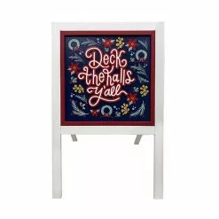 St. Nicholas Square® Deck The Halls Y'all Porch Leaner