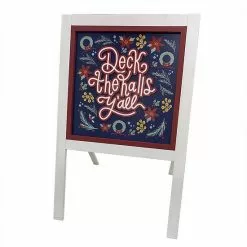 St. Nicholas Square® Deck The Halls Y'all Porch Leaner -Nichola Home Decor Shop unnamed file 2439