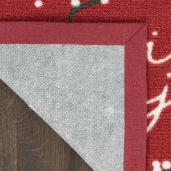 St. Nicholas Square® Rejoice Holiday 19.5'' X 30'' Accent Rug -Nichola Home Decor Shop unnamed file 2456