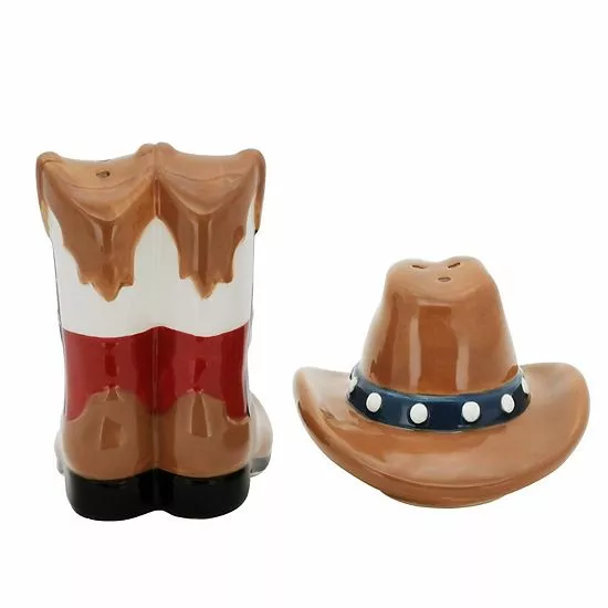 St. Nicholas Square® Texas Salt & Pepper Shaker Set 3 St. Nicholas Square® Texas Salt & Pepper Shaker Set - Image 3