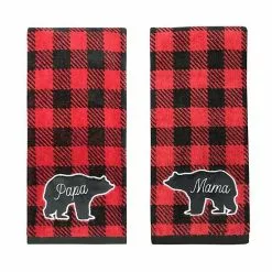 St. Nicholas Square® Holiday Season Hand Towel 2-pack Set Green Hats -Nichola Home Decor Shop unnamed file 248