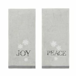 St. Nicholas Square® Holiday Season Hand Towel 2-pack Set Green Hats -Nichola Home Decor Shop unnamed file 249