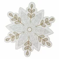St. Nicholas Square® Beaded Snowflake Placemat