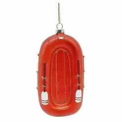 St. Nicholas Square® Glass Boat Christmas Ornament