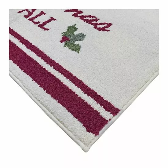 St. Nicholas Square® Merry Christmas 23'' X 35'' Rug 3 St. Nicholas Square® Merry Christmas 23'' X 35'' Rug - Image 3