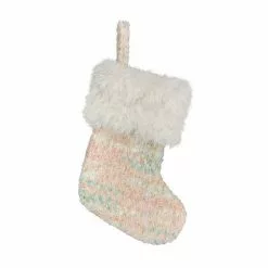 St. Nicholas Square® Southern Charm Multi Mini Stocking With Faux Fur Cuff