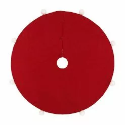 St. Nicholas Square® Red Tree Skirt -Nichola Home Decor Shop unnamed file 2667
