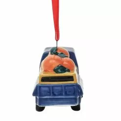 St. Nicholas Square® Ceramic Orange Truck Ornament -Nichola Home Decor Shop unnamed file 2682