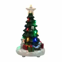 St. Nicholas Square® Village Christmas Tree With LED Light