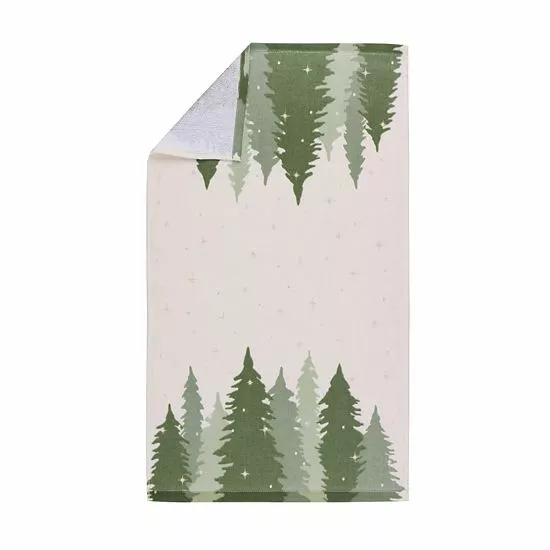 St. Nicholas Square® Printed Trees Hand Towel 2 St. Nicholas Square® Printed Trees Hand Towel - Image 2