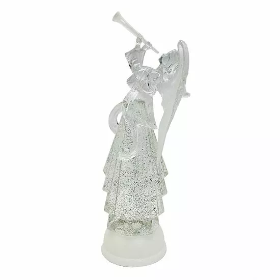 St. Nicholas Square® LED Shimmer Angel Spinning Water Christmas Table Decor 3 St. Nicholas Square® LED Shimmer Angel Spinning Water Christmas Table Decor - Image 3