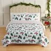 St. Nicholas Square® Holiday Trucks Printed Quilt Set With Shams