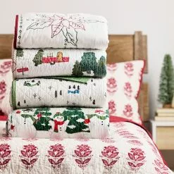 St. Nicholas Square® Holiday Trucks Printed Quilt Set With Shams -Nichola Home Decor Shop unnamed file 399