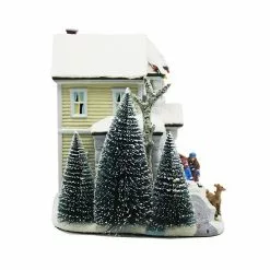St. Nicholas Square® Village White Christmas House -Nichola Home Decor Shop unnamed file 40