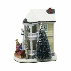 St. Nicholas Square® Village White Christmas House -Nichola Home Decor Shop unnamed file 41
