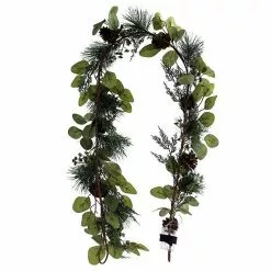 St. Nicholas Square® Pre-Lit Glittering Artificial Greenery Garland -Nichola Home Decor Shop unnamed file 420