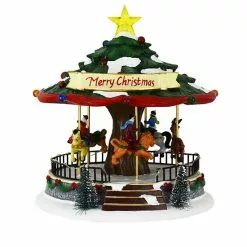 St. Nicholas Square® Village Tree Carousel -Nichola Home Decor Shop unnamed file 44