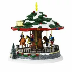 St. Nicholas Square® Village Tree Carousel -Nichola Home Decor Shop unnamed file 47