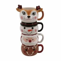 St. Nicholas Square® Memory Lane Stacking Mug Set -Nichola Home Decor Shop unnamed file 552