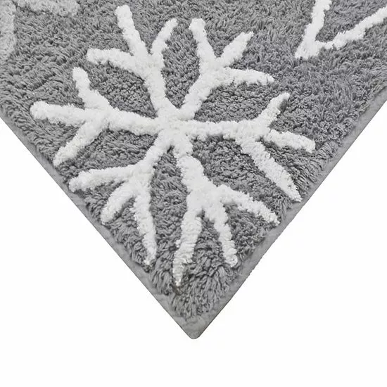 St. Nicholas Square® Snowflake Rug 3 St. Nicholas Square® Snowflake Rug - Image 3