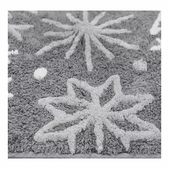 St. Nicholas Square® Snowflake Rug 4 St. Nicholas Square® Snowflake Rug - Image 4