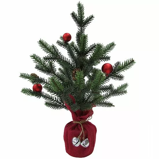 St. Nicholas Square® Artificial Pine Tree Christmas Floor Decor 1 St. Nicholas Square® Artificial Pine Tree Christmas Floor Decor