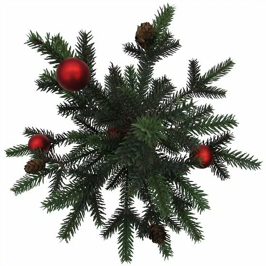 St. Nicholas Square® Artificial Pine Tree Christmas Floor Decor 2 St. Nicholas Square® Artificial Pine Tree Christmas Floor Decor - Image 2