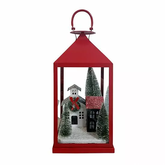 St. Nicholas Square® LED Lantern Table Decor 2 St. Nicholas Square® LED Lantern Table Decor - Image 2