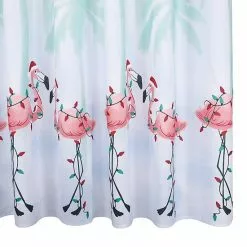 St. Nicholas Square® Coastal Palm Flamingo Shower Curtain -Nichola Home Decor Shop unnamed file 767