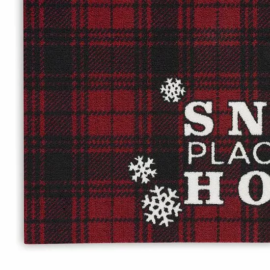St. Nicholas Square® Snow Place Like Home Holiday 19.5'' X 30'' Accent Rug 5 St. Nicholas Square® Snow Place Like Home Holiday 19.5'' X 30'' Accent Rug - Image 5