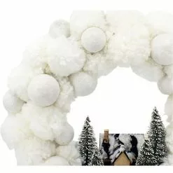 St. Nicholas Square® LED Pom Pom Wreath 8 St. Nicholas Square® LED Pom Pom Wreath -Nichola Home Decor Shop unnamed file 846