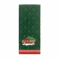 St. Nicholas Square® Tree Truck Hand Towel