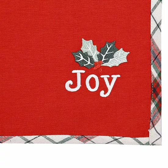 St. Nicholas Square® Joy Farmhouse Plaid Placemat 4 St. Nicholas Square® Joy Farmhouse Plaid Placemat - Image 4