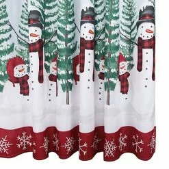 St. Nicholas Square® Yuletide Snowman Shower Curtain -Nichola Home Decor Shop unnamed file 91