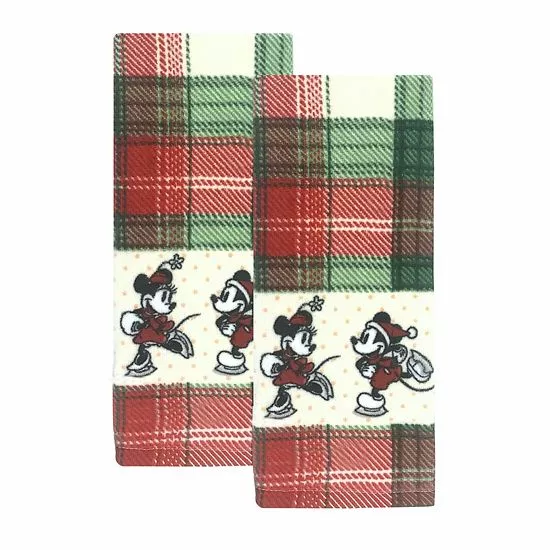 Disney's Mickey Minnie Skating Kitchen Towel 2-pk. By St. Nicholas Square® 1 Disney's Mickey Minnie Skating Kitchen Towel 2-pk. By St. Nicholas Square®