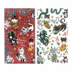 St. Nicholas Square® Meowy Catmas Cat Kitchen Towel 2-pk. -Nichola Home Decor Shop unnamed file 99